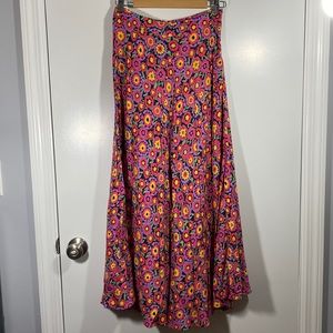 ModCloth maxi skirt Songs From A Bloom "My Story" S